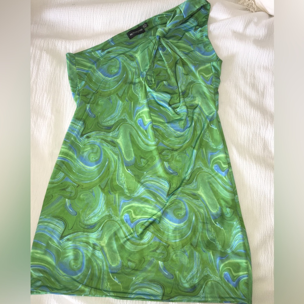 Marbled dress